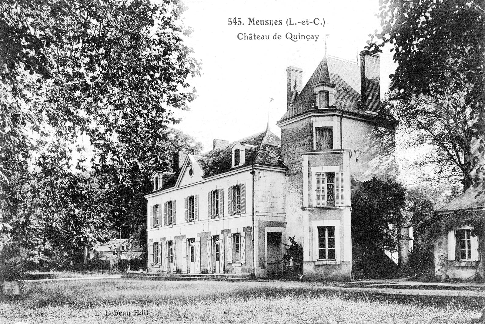 Domaine Château de Quinçay à MEUSNES - Le Val de Loire